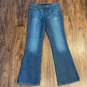 Calvin Klein Flare Fit Faded Design Jeans 99% Cotton